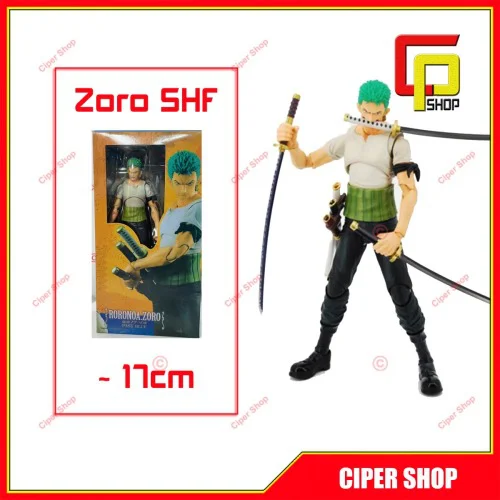 Mô hình Zoro khớp - Zoro SHF - Mô hình One Piece