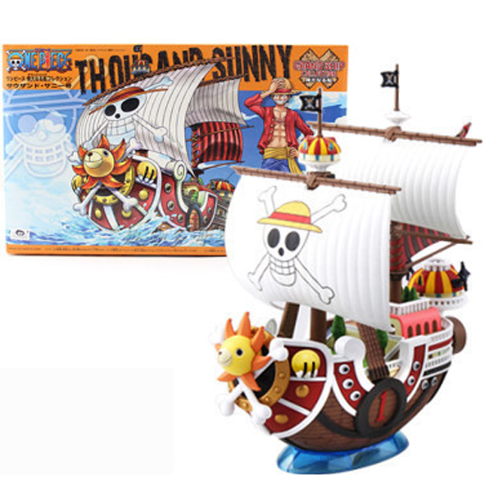 Mô hình thuyền Thousand Sunny mũ rơm luffy one piece