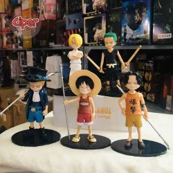 Bộ 5 nhân vật One Piece Kid - Còn nhỏ