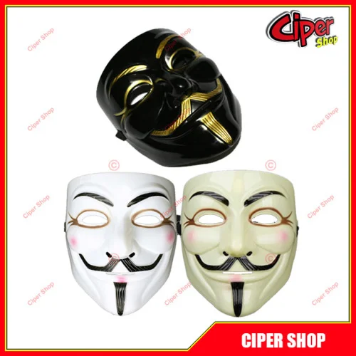 Mặt nạ hacker Anonymous có kẻ mắt