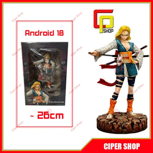Mô hình Android 18 Samurai - Figure Dragon Ball Samurai