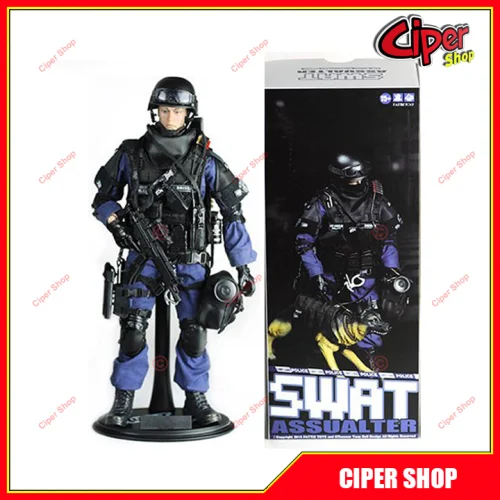 Mô hình Figure Lính Đặc Nhiệm Swat 1/6 - Attacker NX01