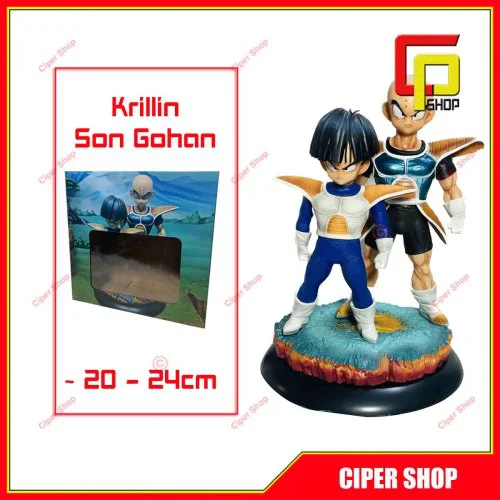 Mô hình Gohan - Krillin - Figure Son Gohan Krillin Dragon Ball