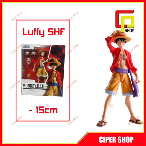 Mô hình Luffy có khớp - Figure Luffy SHF Bootleg - Mô hình One Piece