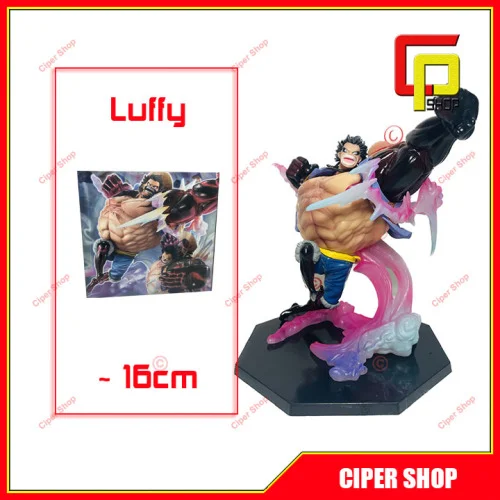 Mô hình Luffy Gear 4 POP mini - Figure Luffy G4 One Piece