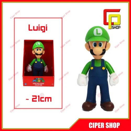 Mô hình Luigi mũ Xanh  - Mô hình Mario