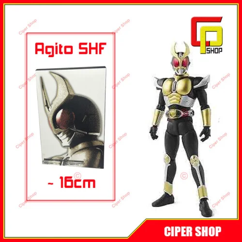 Mô hình Masked Rider Agito SHF - Vàng