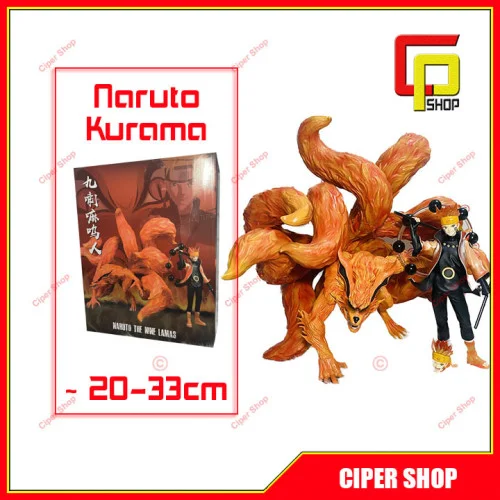 Mô hình Naruto Lục Đạo và Cửu Vĩ Kurama - Figure Naruto - Kurama shippuden