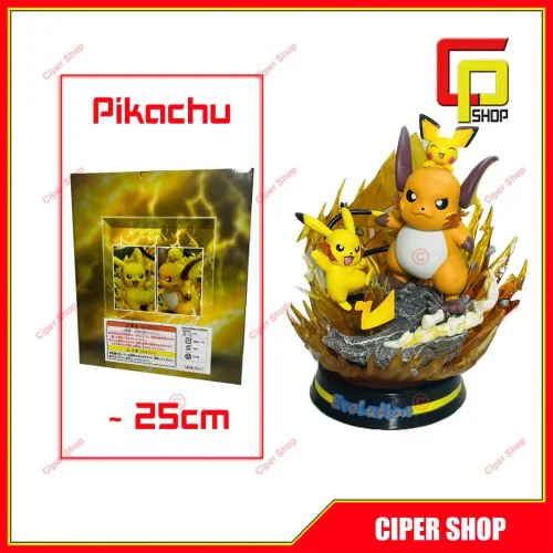 Mô hình Pikachu Pokemon - Có Led - Figure Pokemon Pikachu
