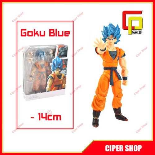 Mô hình Son goku Blue Khớp - Figure Action Son Goku Blue SHF