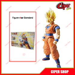 Mô hình Son Goku SS lắp ráp - Figure Rise Standard Son Goku Super Saiyan  Bandai