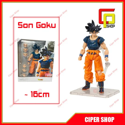 Mô hình Son Goku Ultra Có Khớp - Figure Action Son Goku Ultra Instinct SHF