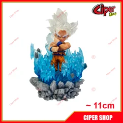 Mô hình Son Goku Vô Cực - Led 11cm - Figure Goku Ultra Instinct Dragon Ball