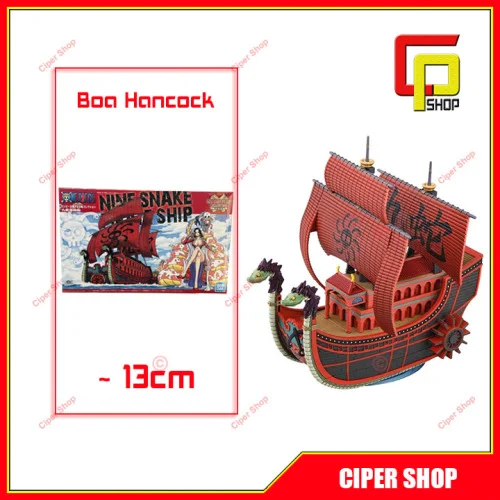 Mô hình thuyền Boa Hancock Bandai - Figure Nine Snake Pirate Ship One Piece