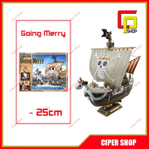Mô hình Thuyền Going Merry 25cm - lắp ráp - Bandai