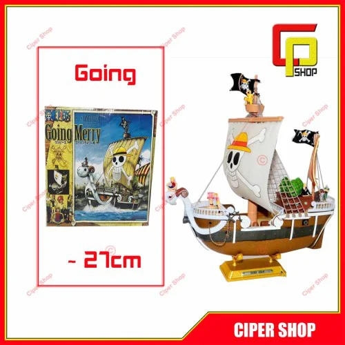 Mô hình thuyền Going Merry 25cm - Mô hình One Piece