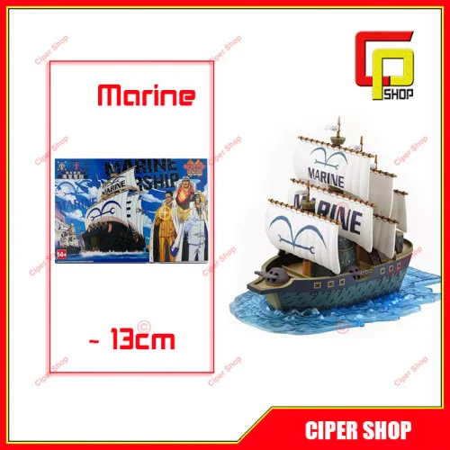 Mô hình thuyền Hải Quân Marine One Piece Luffy