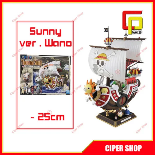 Mô hình Thuyền Sunny 25cm - Land Of Wano Ver - Bandai