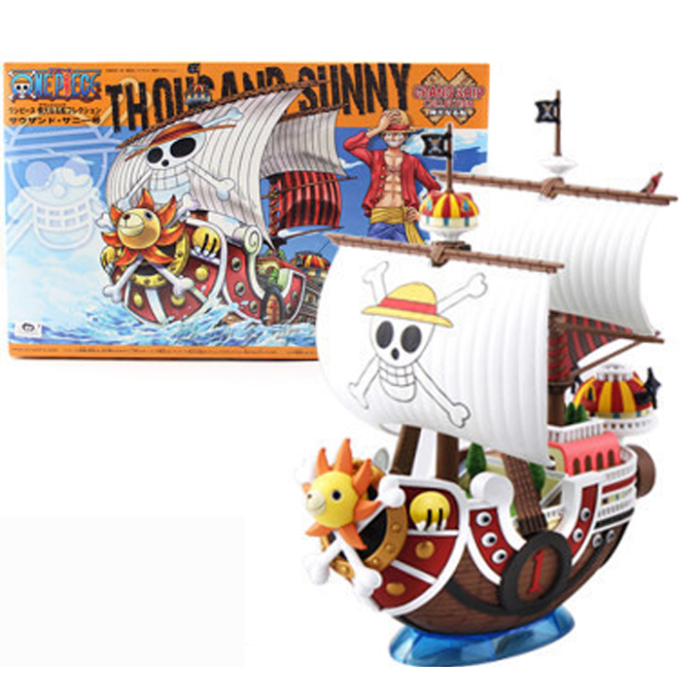 Mô hình thuyền Thousand Sunny mini - One Piece › Sản phẩm