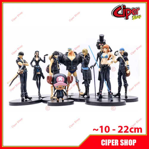 Trọn bộ Team Mũ Rơm Film Gold  - Mô hình One Piece - CP0845